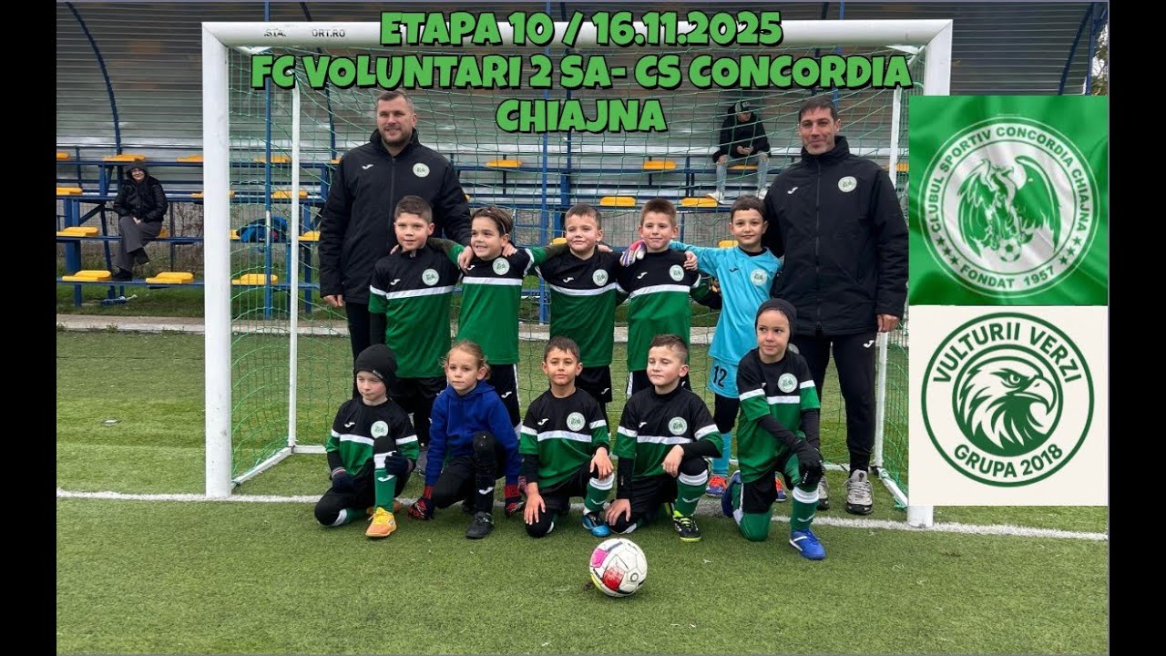 FC Voluntari 2 SA 1 - 9 CS Concordia Chiajna 2018, AJF ILFOV, Sezon 25/26, Etapa 10