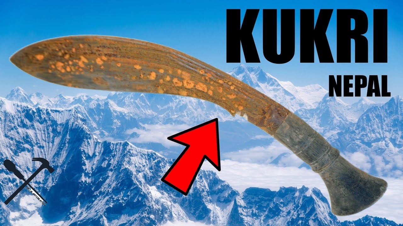 WW1 Kukri Knife  Amazing Restoration ASMR
