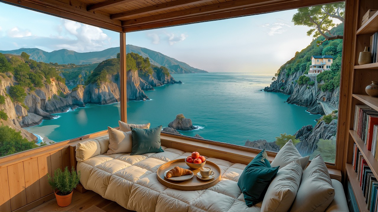 Mellow Jazz In The Morning Reading Room - Soothing Jazz Music For A Relaxed Mind