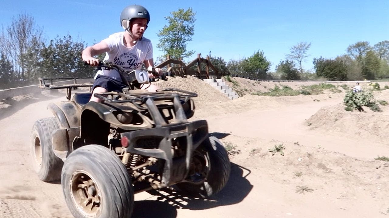 Ich fahre QUAD (geht nicht gut?!) 🚔⚡️