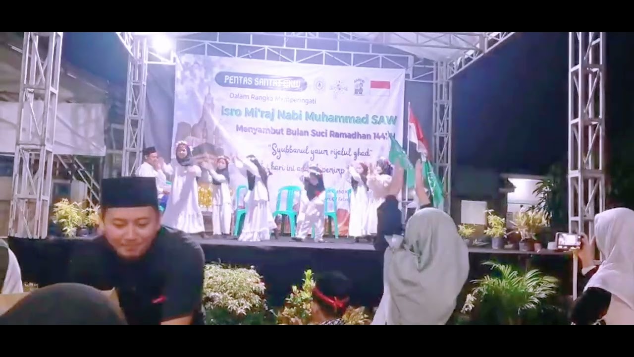 Tari Anak Islami Muhammad Nabiku ( TPQ Babussalam kelas 1A Kecil)