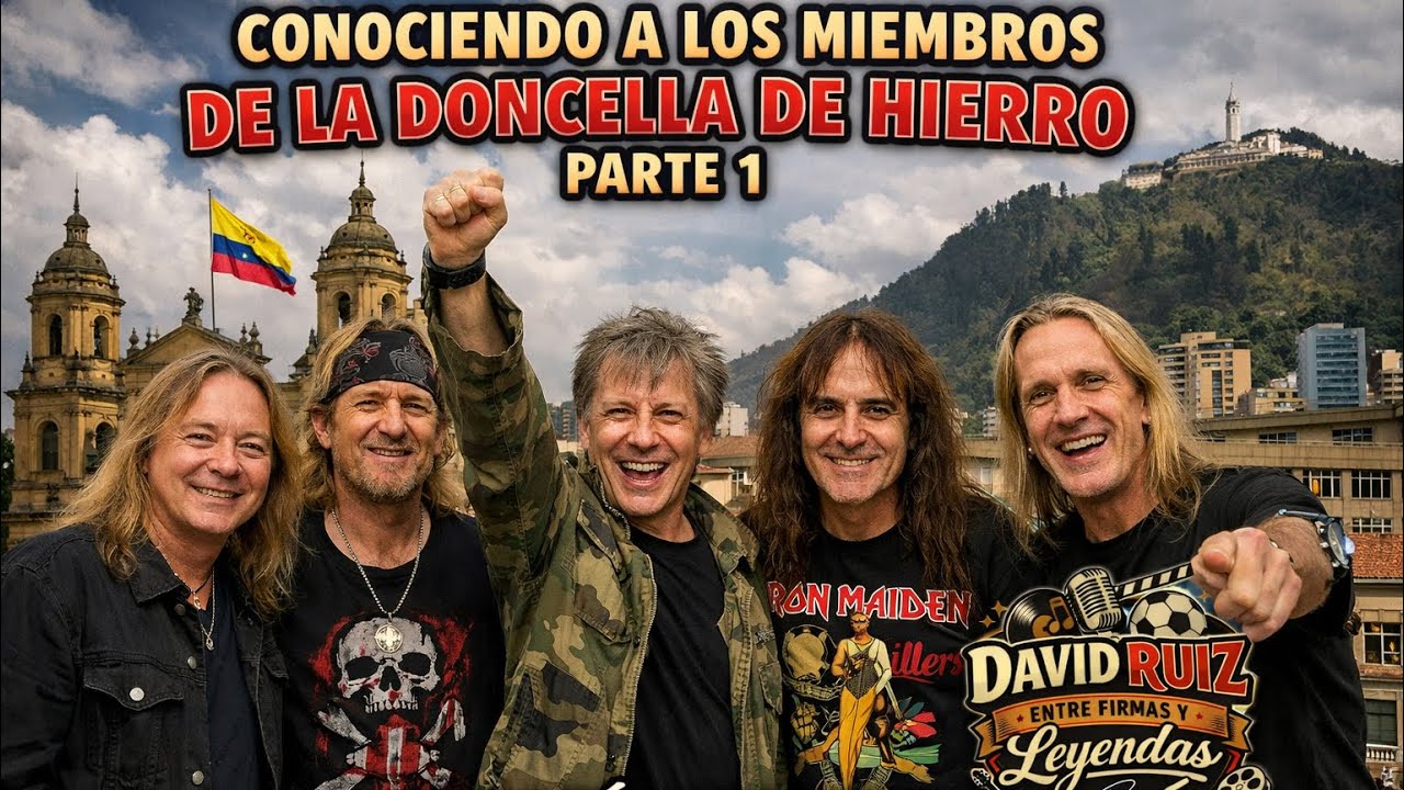 Conociendo a los míticos Integrantes de @ironmaiden primera parte 