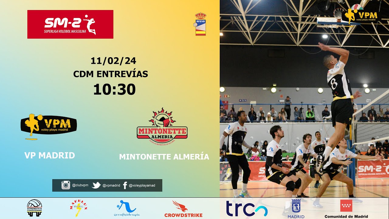 VP Madrid VS CV Michelin Mintonette Almería