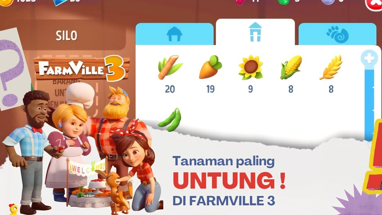 TANAMAN PALING UNTUNG DI FARMVILLE 3 🌾 aa rian official 