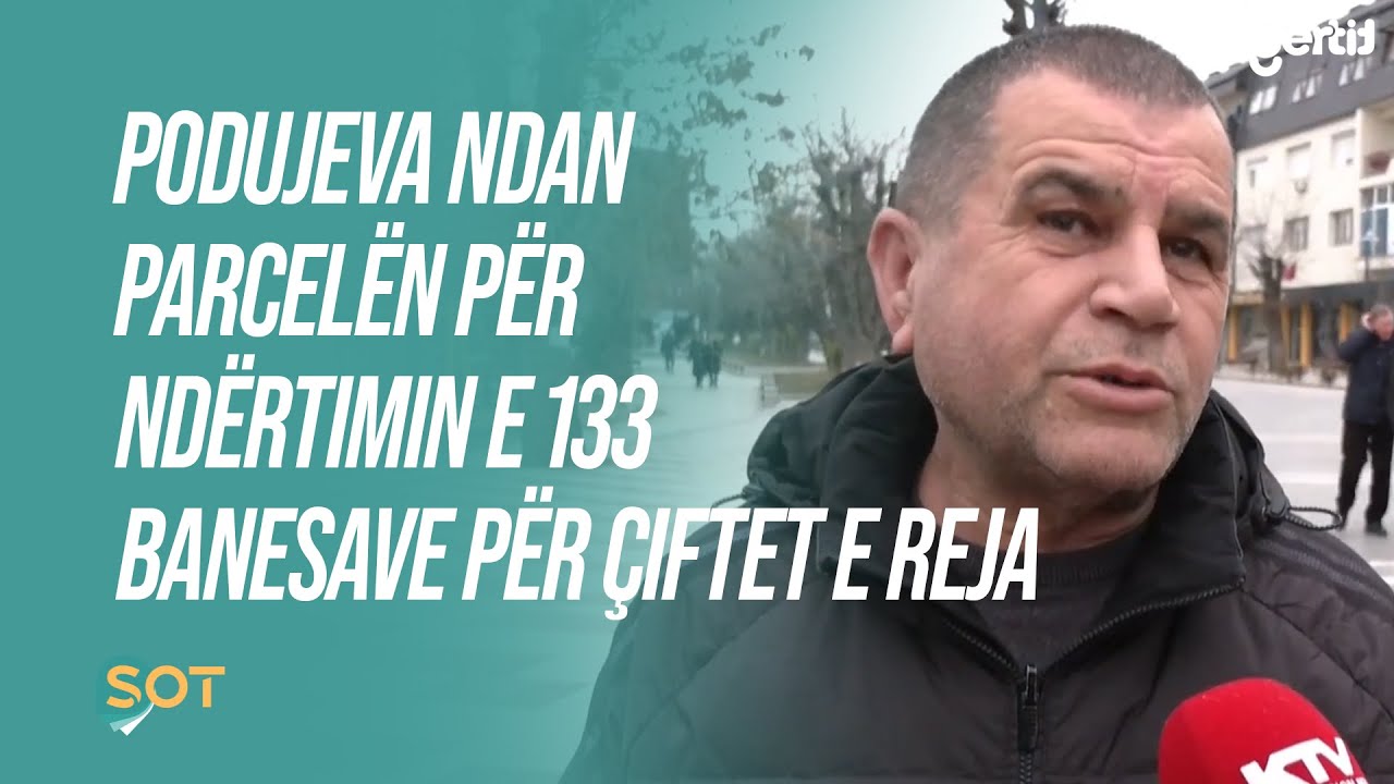 Podujeva ndan parcelën për ndërtimin e 133 banesave për çiftet e reja
