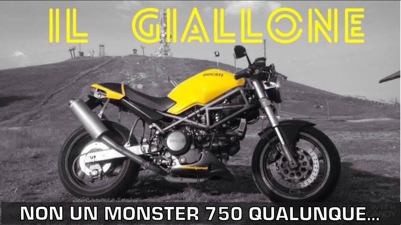 IL GIALLONE! Il Monster 750 con i MUSCOLI