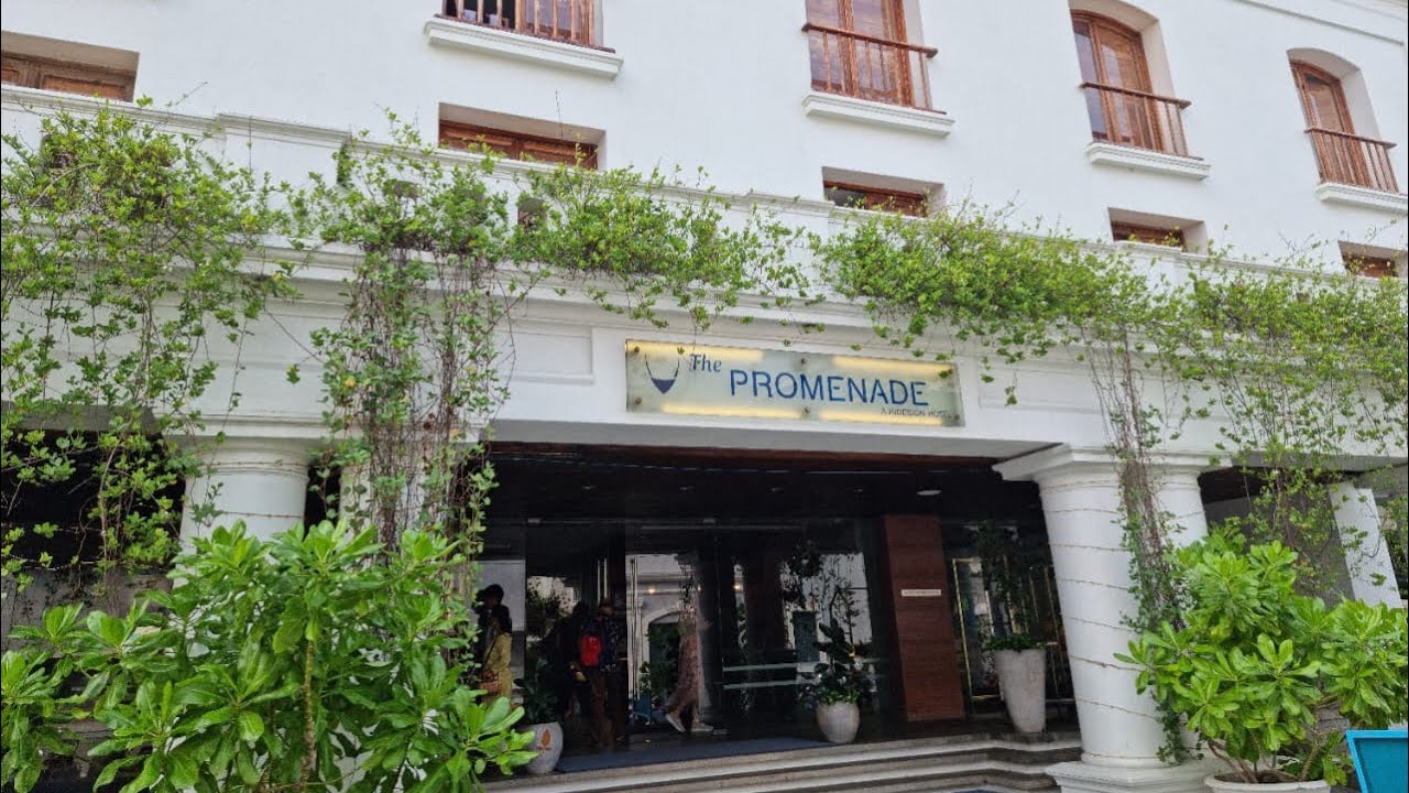 The promenade hotel #besthotelinPondicherry #whitetown #promenadebeach #puducherry