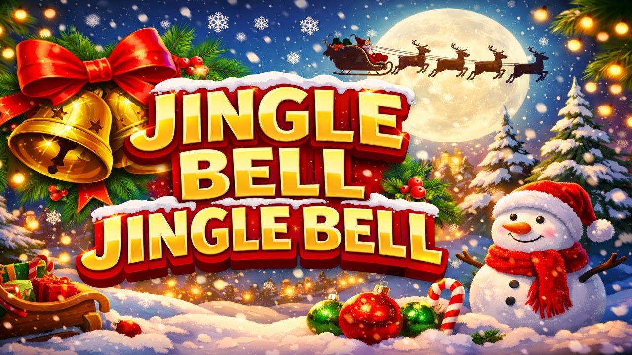 Jingle Bells Song 🎅🔔 | Christmas Songs for Kids | Santa Claus Holiday Music