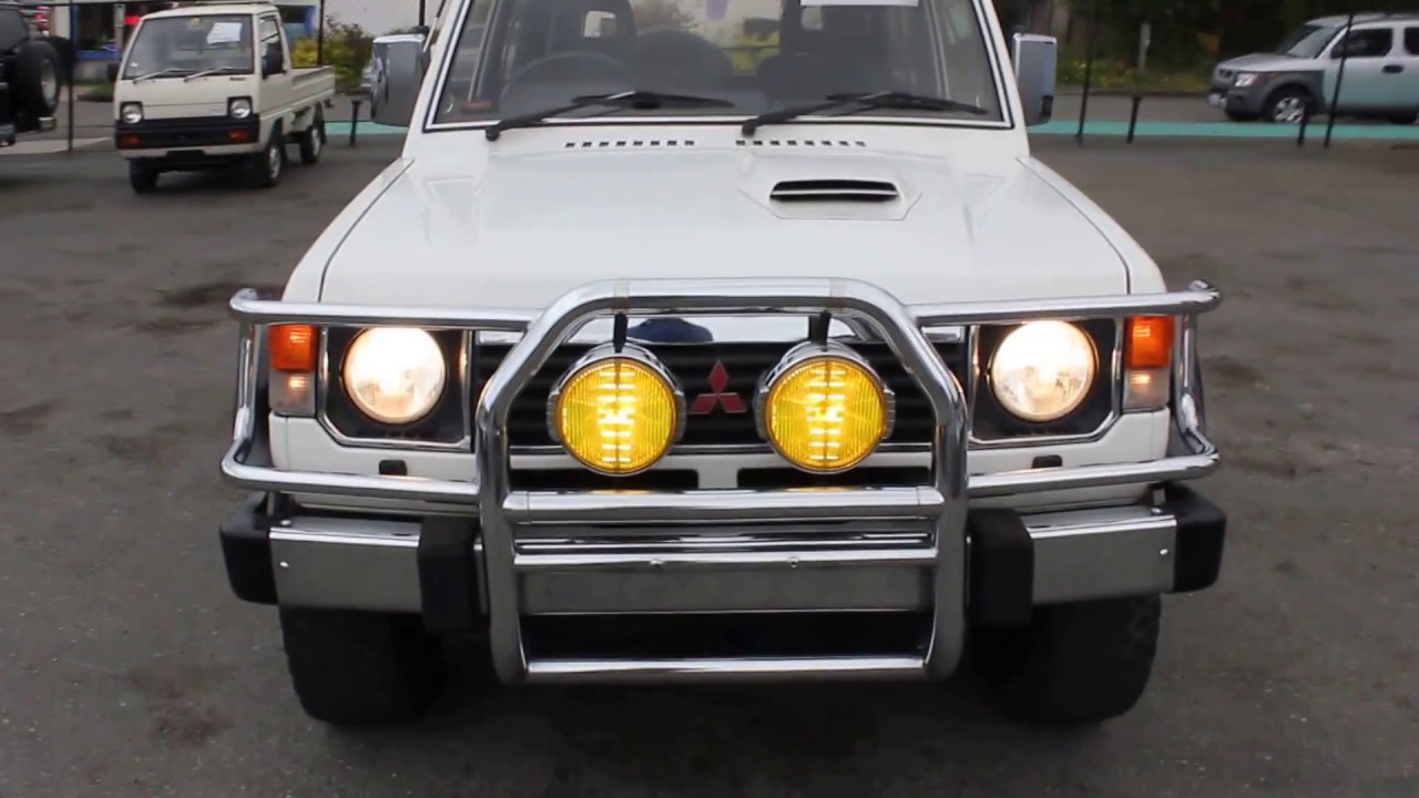 Mitsubishi Pajero XL-Wide 1989, F5, turbo-diesel, WA Seattle