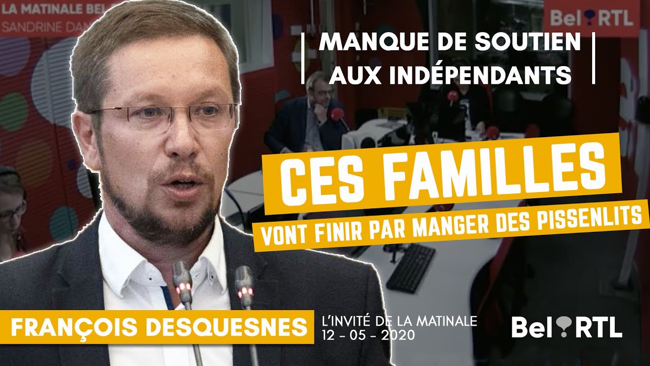 François Desquesnes : "Sans aide du gouvernement, ces familles vont bientôt manger des pissenlits"