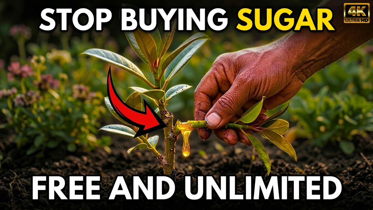 The Plant That Produces Endless HONEY At Home: Stop Buying Sugar