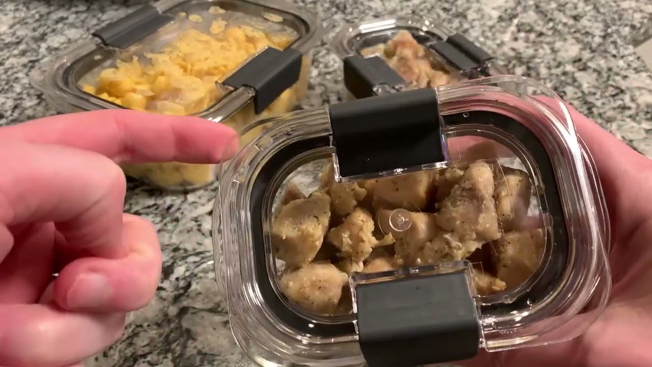 Rubbermaid Brilliance Containers