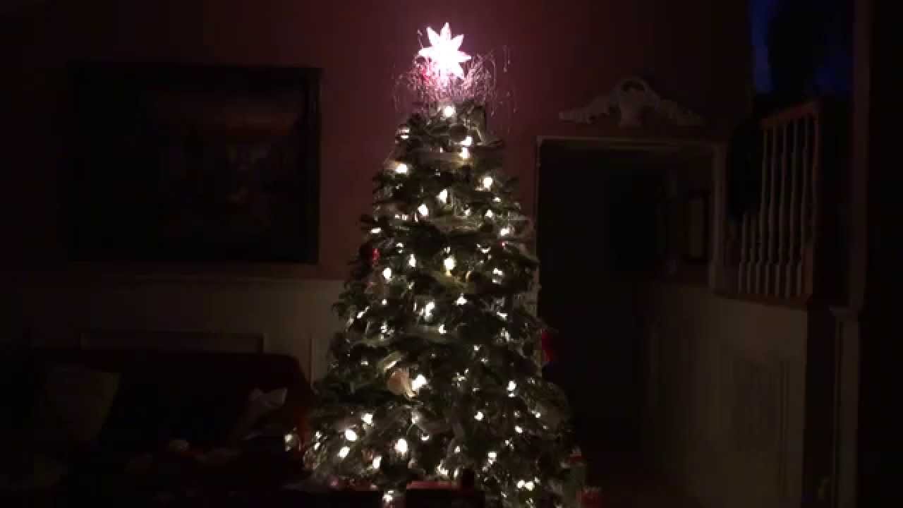 2011 Ultimate Flocked Christmas Tree, Ardunio Uno GE Color Effects G35, Custom Program, Dec 25th HD