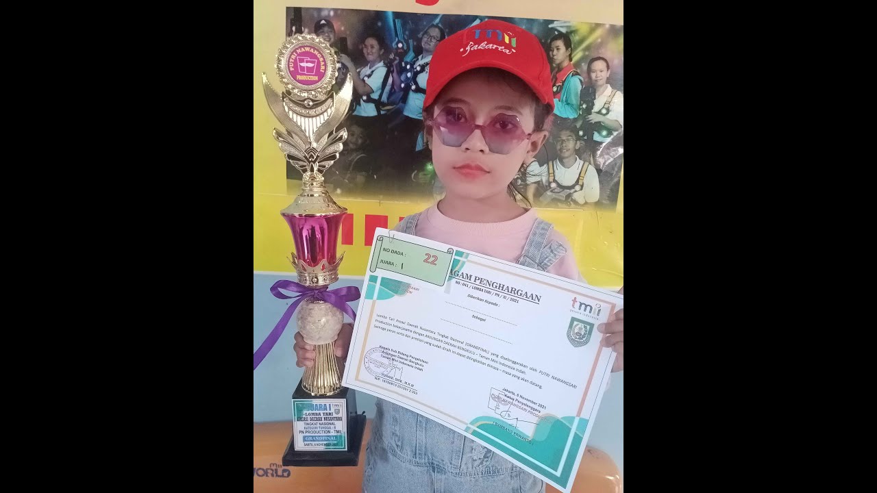 Tari Jaipong WANGSIT SILIWANGI Juara I Tingkat Nasional