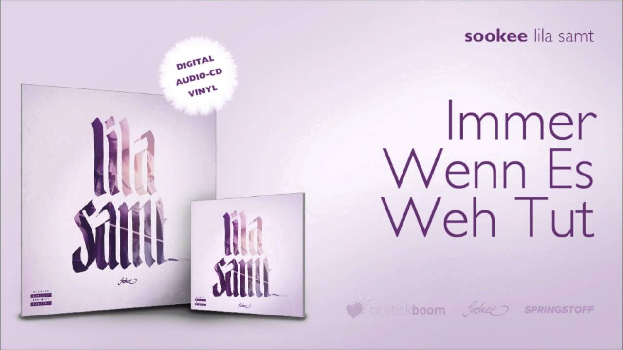 Sookee - Immer Wenn Es Weh Tut