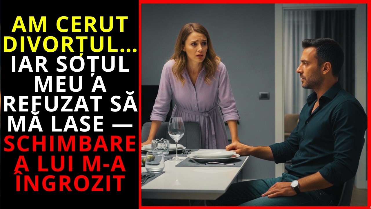 CÂND I-AM CERUT DIVORȚUL, SOȚUL MEU A SPUS „NU TE VOI LĂSA NICIODATĂ” — ȘI S-A SCHIMBAT BRUSC