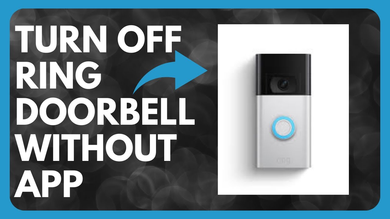 ✅ TURN OFF Ring Doorbell WITHOUT APP (2025) ✅