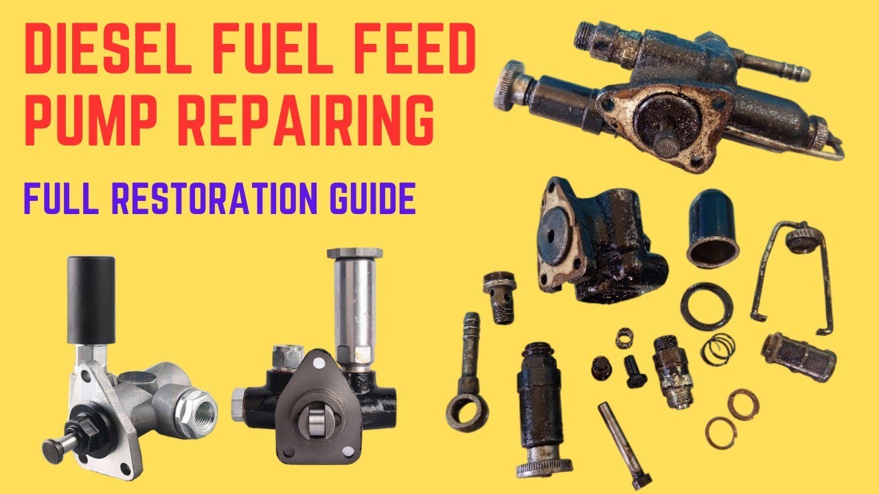 How to Repair a Diesel Feed Pump | Full Restoration Guide
