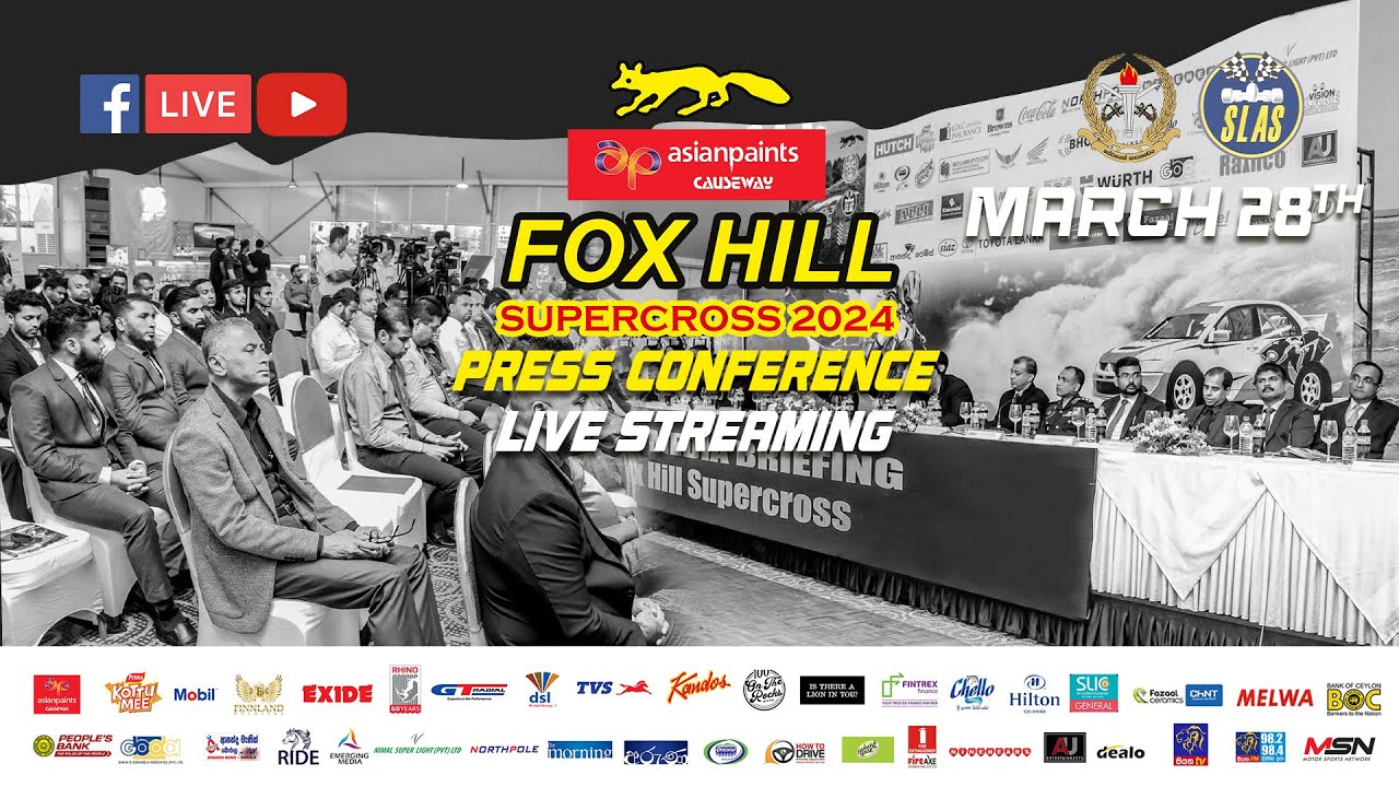 Asian Paints Fox Hill Supercross : Press Conference 2024