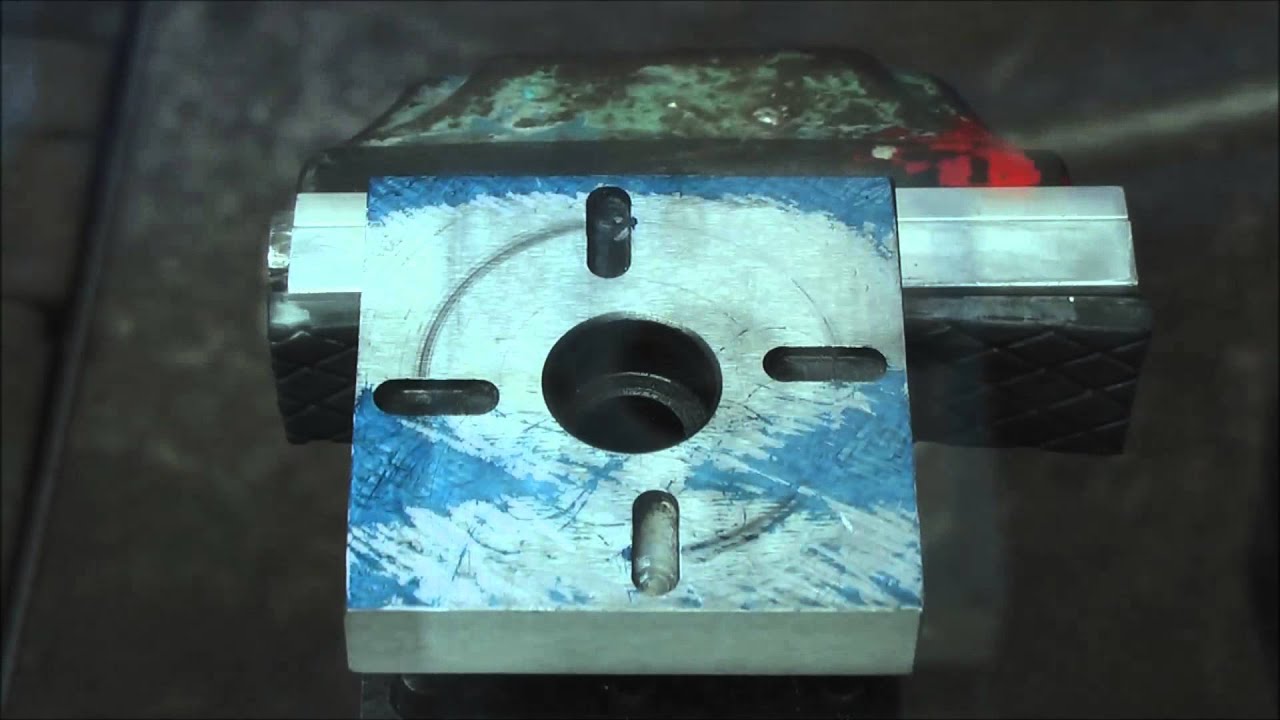 Tokarka - Lathe WM 210V - skrobanie imaka i szufladki - scraping tool post and top slide