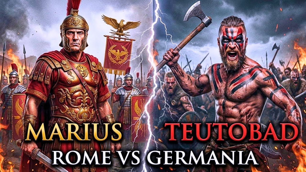 Roman Legions Against the Storm Aquae Sextiae 102 BC - Cimbrian War | History of the Empire