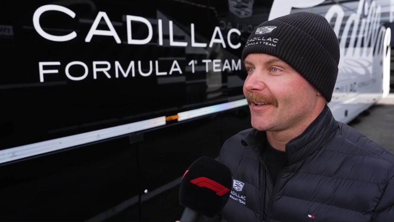Valtteri Bottas's REACTIONS INTERVIEW after first runs in the Cadillac at Barcelona