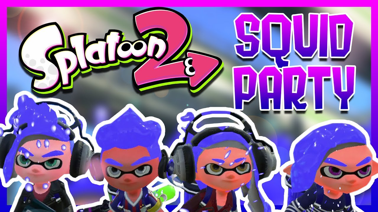 SPLATOON 2 - BEST OF SQUID PARTY (Funny Moments)