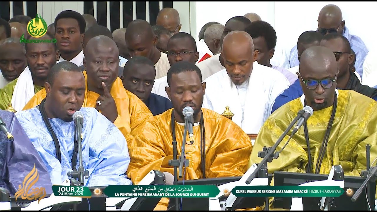 Mawahibou nafih Kurel Wakeur Serigne Massamba Mbacke Hizbut Tarqiyyah 23e Jour 1446 2025