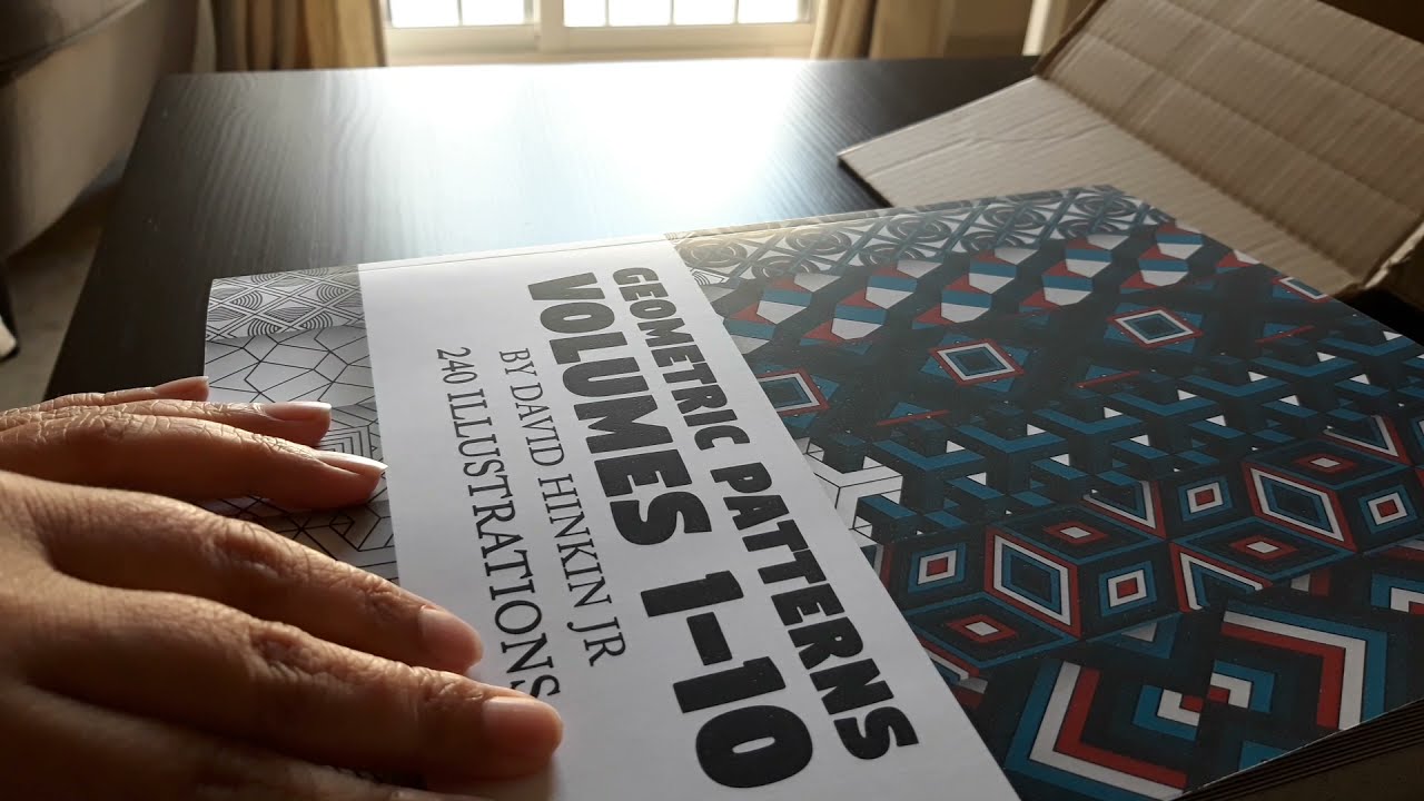 Geometric Patterns Vol 1 to 10 - David Hinkin Jr - Flip Through - Indian Colourist
