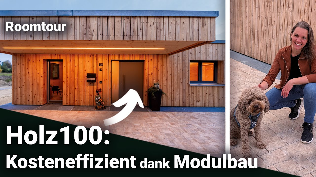 Nachhaltiges Holzhaus aus Vollholz Modulen bauen? Wohngesunde Kita aus Holz100 & Zinipi | Roomtour