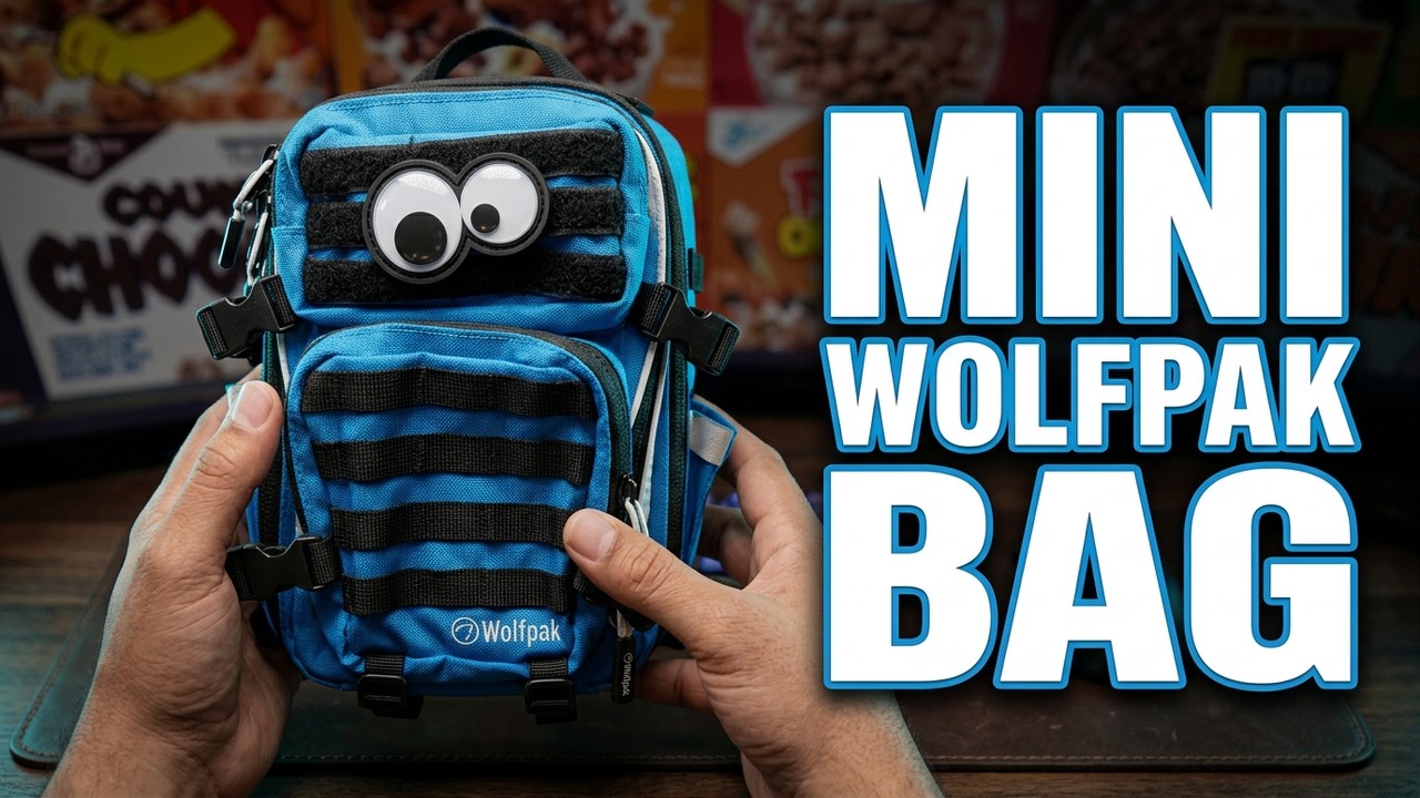 This Tiny Backpack Is Weirdly Perfect | The 3L wolfpak mini backpack