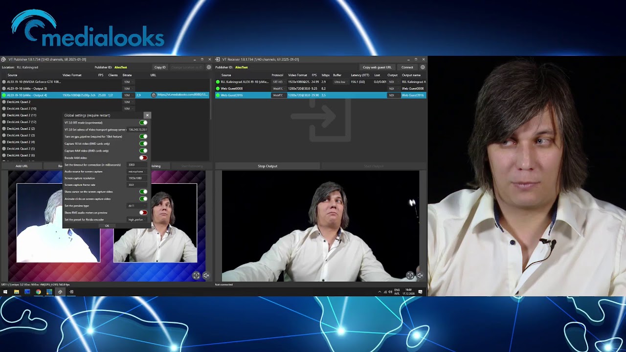Webinar: using Video Transport for virtual conference production
