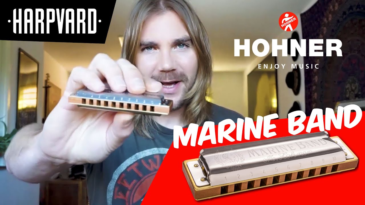 HOHNER – armónicas Marine Band con Ángel Vera, de Harpvard. Review y afinaciones menores