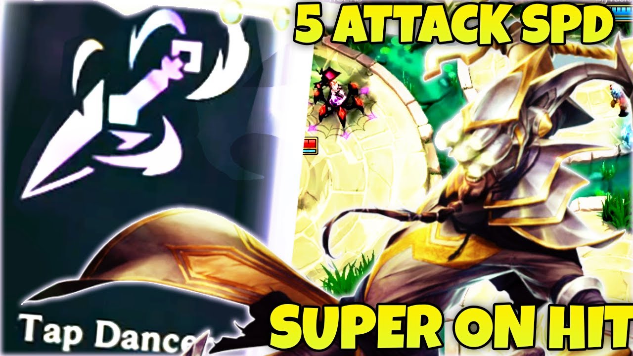 5 ATTACKS PER SECOND? INSANE Master YI ON HIT (Tap Dancer) Arena's 2v2v2v2 LoL - League of Legends