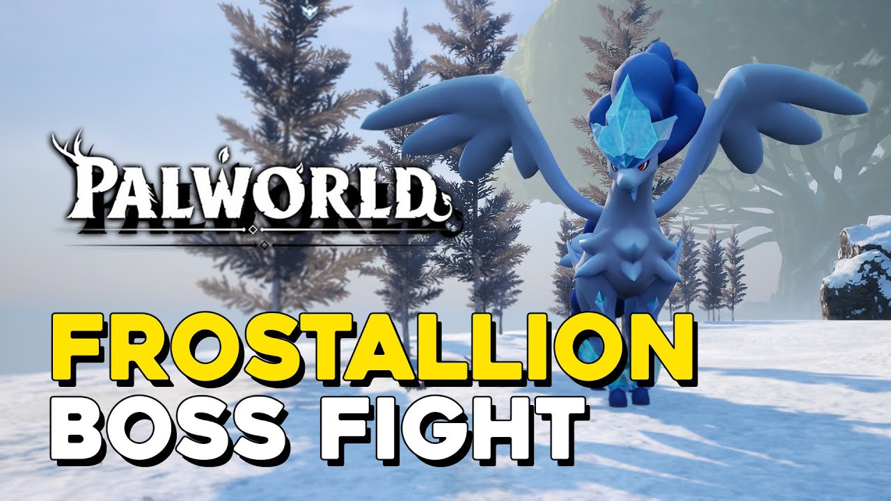 Palworld Frostallion Boss Fight