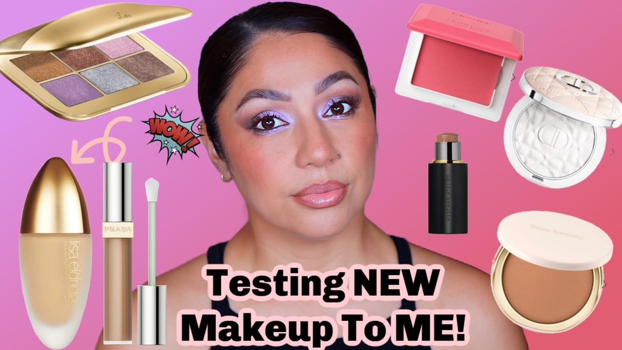 TRYING NEW MAKEUP & NEW TO ME!