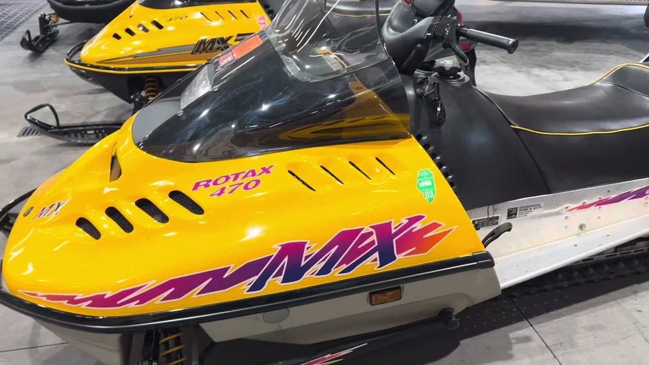 Skidoojunky’s Vintage Ski-Doo spotlight. The Missing Link! A BRAND NEW 1998 Mach Z!
