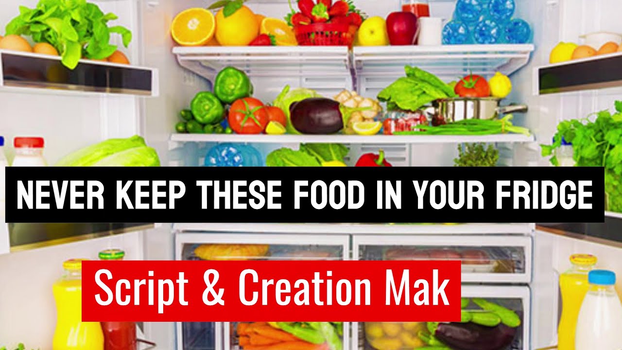 Never keep these food items in your Fridge.#health,#food