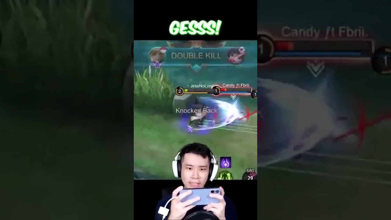 Fanny level 2 Savage by Jess No Limit😱#mlbb #mobilelegends #jessnolimit #shorts