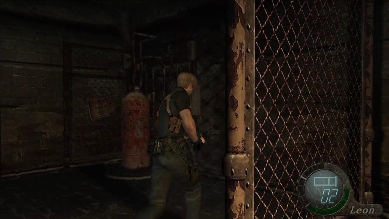 Playing Resident Evil 4 05