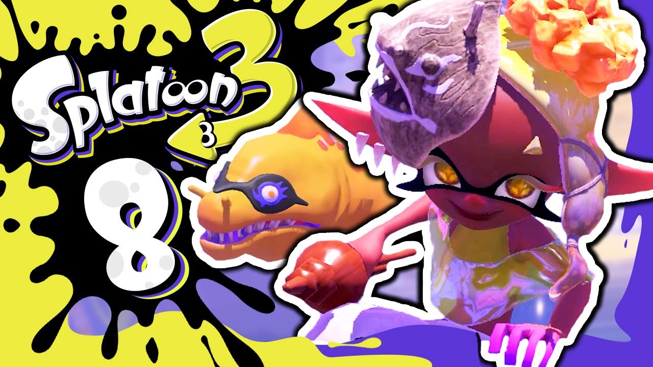 SPLATOON 3 🎨 #8: Muränen im Gesicht - Muri Boss Battle