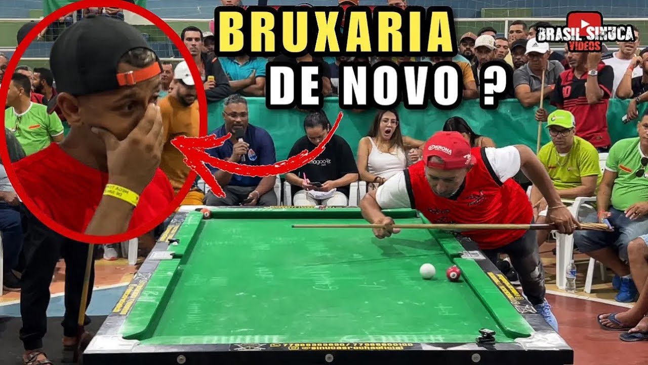 “FICA FALANDO DE LONGE NÃO GUGU” BAIANINHO ÍNTIMA ADVERSÁRIO NO PANO VERDE! 