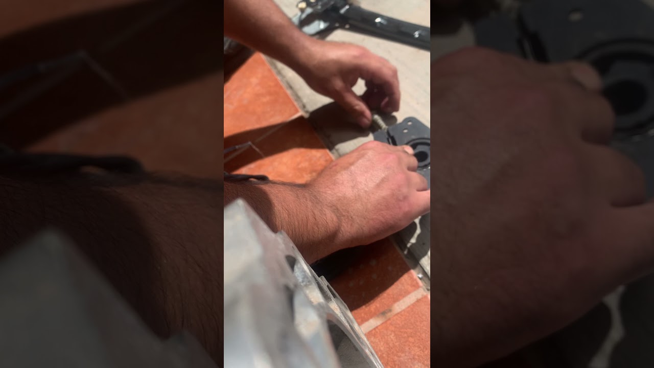 Reparación de rodete y cambio de Chicote para elevador eléctrico jeep wj