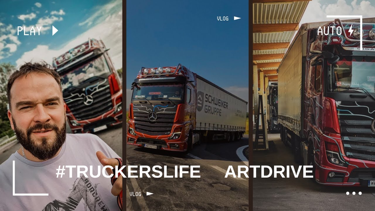 CAŁY TYDZIEŃ PRACY NA OKNACH + NOWA PERSPEKTYWA KAMERY || #truckerslife #Artdrive s11cz3 (169)