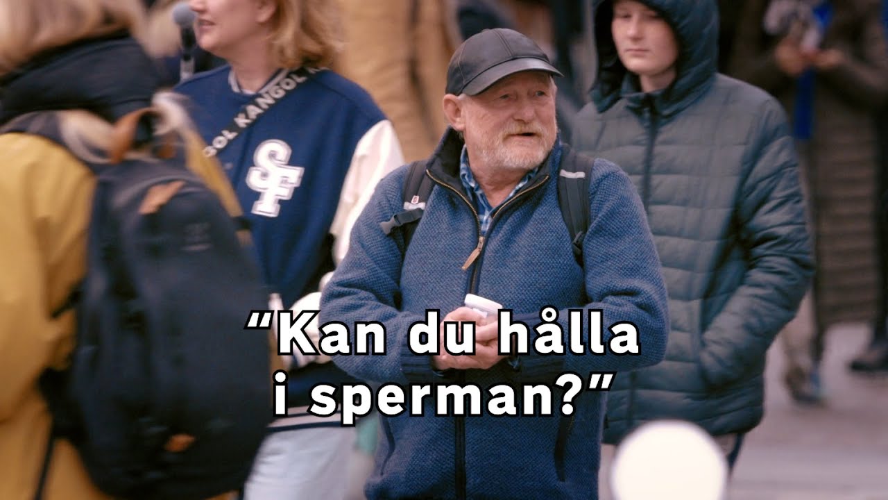 Kan du hålla sperman åt mig?