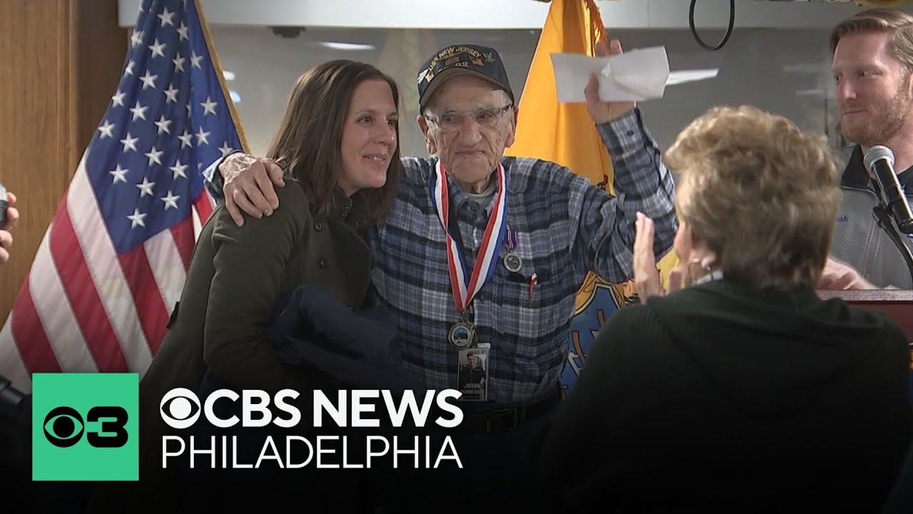 Meet the World War II veteran from New Jersey who just turned 100