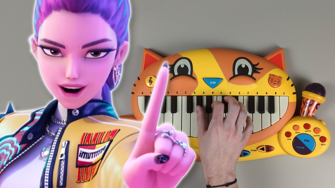Huntrix - Golden (KPop Demon Hunters) on CAT PIANO