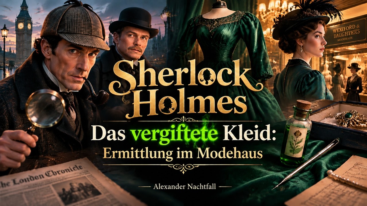 Das vergiftete Kleid: Sherlock Holmes -  Ermittlung im Modehaus