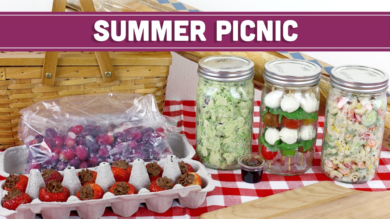 Summer Picnic Menu + Vegan Nutella | Healthy Lunch Recipes - Mind Over Munch