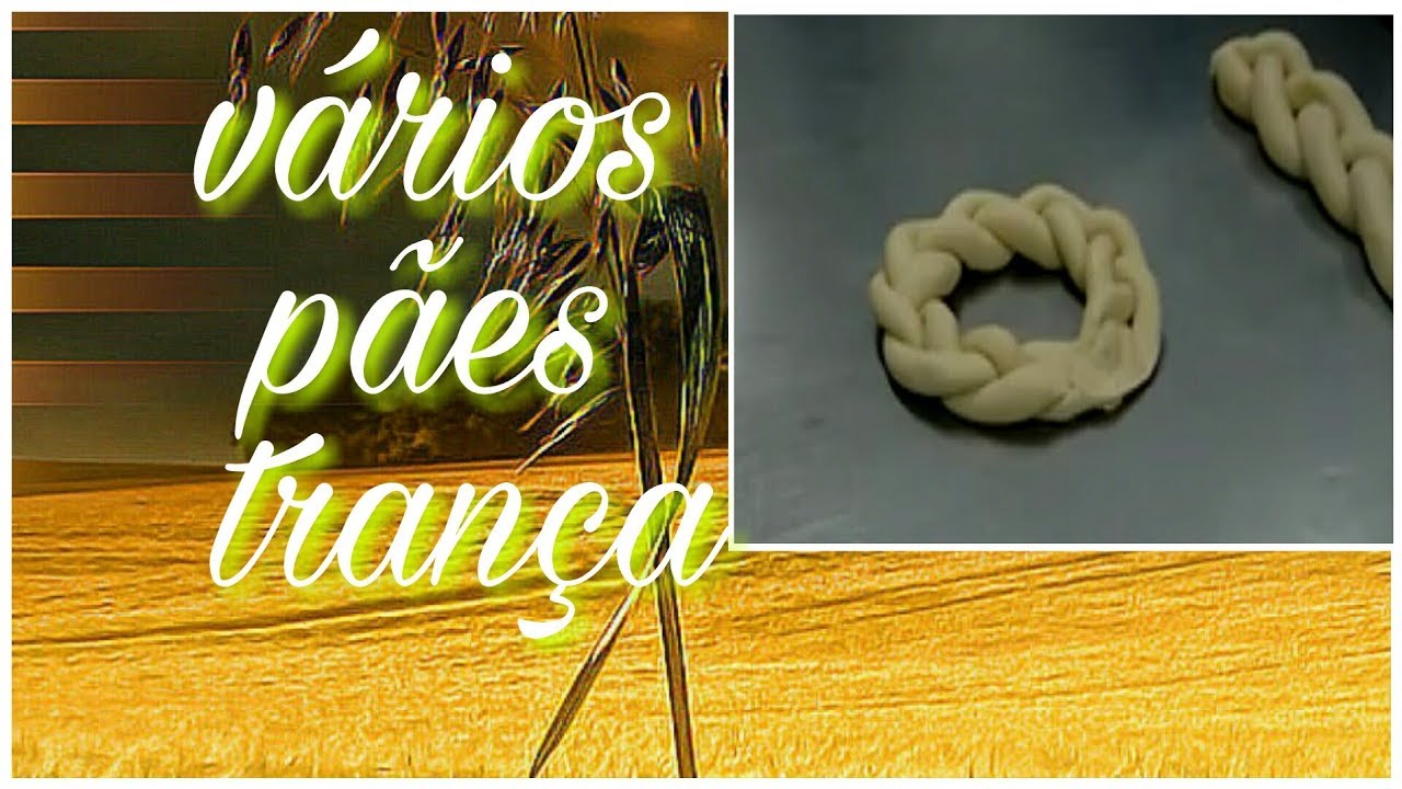 Diversos modelos de pães tranças #panificação #padaria #pães
